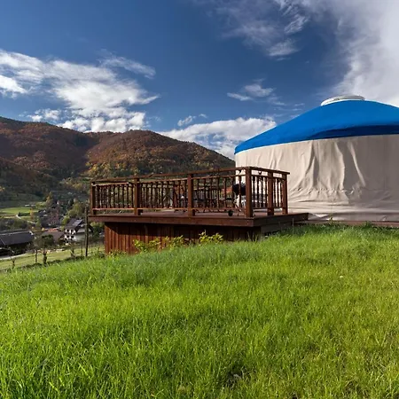 Gorski Glamping - Jurta Z Widokiem Lüks kamp alanı